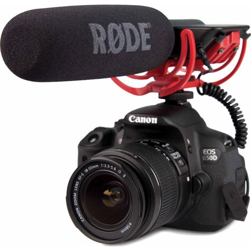 로데 Rode Videomic Shotgun Microphone with Rycote Lyre Mount