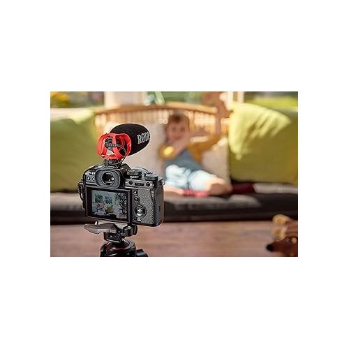 로데 RØDE VideoMicro II Ultra-Compact On-Camera Shotgun Microphone for Recording Audio with a Camera or Mobile Device