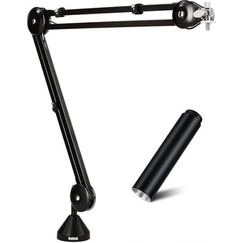 로데 Rode PSA1 Professional Studio Boom Arm with ZAYKiR Microphone Stand Extension