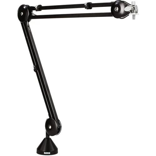 로데 Rode PSA1 Professional Studio Boom Arm with ZAYKiR Microphone Stand Extension