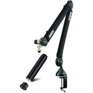 Rode PSA1+ Pro Studio Boom Arm for Podcasting with ZAYKiR Microphone Stand Extension