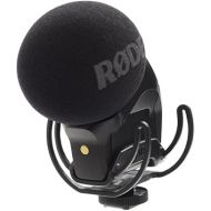 Rode Stereo VideoMic Pro Rycote Camera-Mount Stereo Microphone, Black