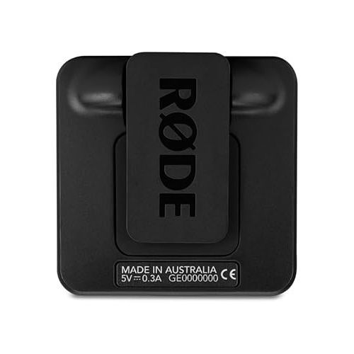 로데 RØDE Wireless GO II TX Ultra-compact Wireless Transmitter with Built-in Microphone, On-board Recording and up to 200m Range for Filmmaking, Interviews and Content Creation (Transmitter Only)