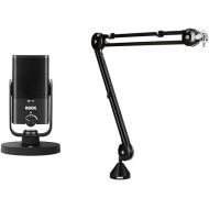 RØDE NT-USB Mini Versatile Studio-Quality Condenser USB Microphone with Free Software for Podcasting, Streaming, Gaming, Music Production, Vocal and Instrument Recording & PSA1