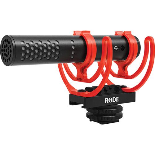 로데 RODE VideoMic GO II Ultracompact Analog/USB Camera-Mount Shotgun Microphone