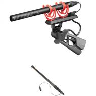 RODE NTG5 Shotgun Microphone Kit with Auray Boompole