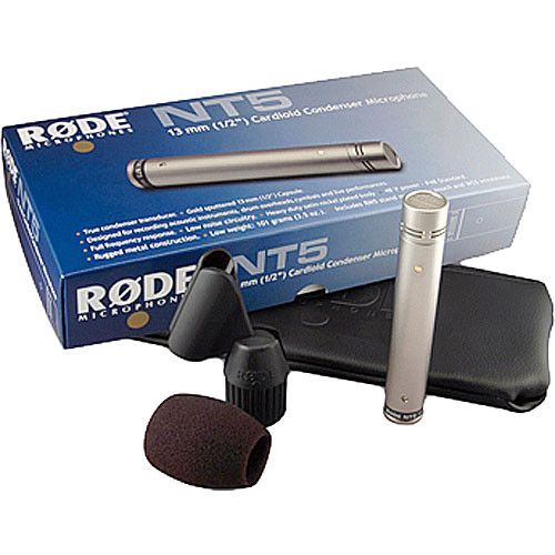 로데 RODE NT5 Cardioid Studio Condenser Microphones (Single Microphone)