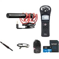 RODE VideoMic NTG Shotgun Microphone Kit with Boompole and Recorder