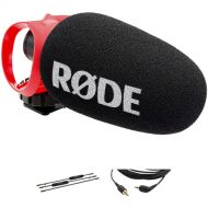 RODE VideoMicro II Ultracompact Camera-Mount Shotgun Microphone Boompole Kit