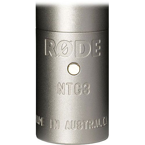 로데 RODE NTG3 Moisture-Resistant Shotgun Microphone (Satin Nickel)