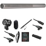 RODE NTG3 Moisture-Resistant Shotgun Microphone Deluxe Location Recording Kit (Satin Nickel)