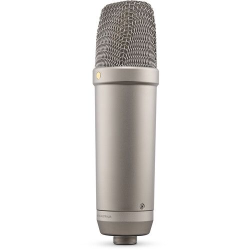 로데 RODE NT1 5th Generation Large-Diaphragm Cardioid Condenser XLR/USB Microphone (Silver)