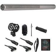 RODE NTG3 Moisture-Resistant Shotgun Microphone Location Recording Kit (Satin Nickel)