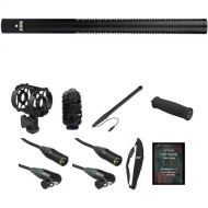 RODE NTG3B Moisture-Resistant Shotgun Microphone Deluxe Location Recording Kit (Black)