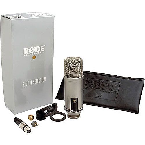 로데 RODE Broadcaster Large-Diaphragm Cardioid Condenser Microphone