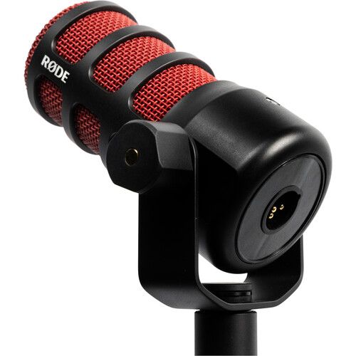 로데 RODE PodMic Dynamic Podcasting Microphone (Red, Special 50th Anniversary Edition)