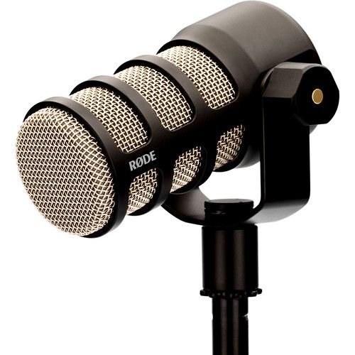 로데 RODE PodMic Dynamic Podcasting Microphone (Black)