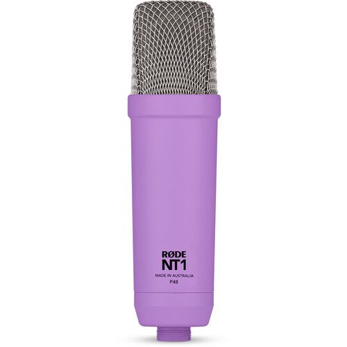 로데 RODE NT1 Signature Series Large-Diaphragm Condenser Microphone (Purple)