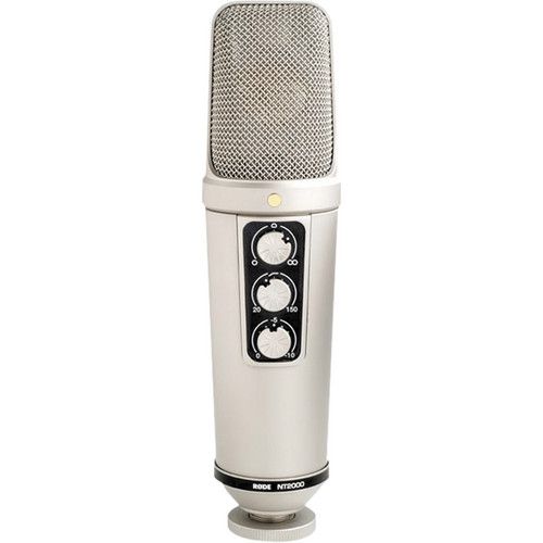 로데 RODE NT2000 Large-Diaphragm Multipattern Condenser Microphone