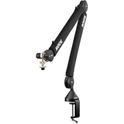 로데 RODE PSA1+ Pro Studio Boom Arm Kit with XLR Cable and Shockmount for Rode Podcaster or Procaster Microphone
