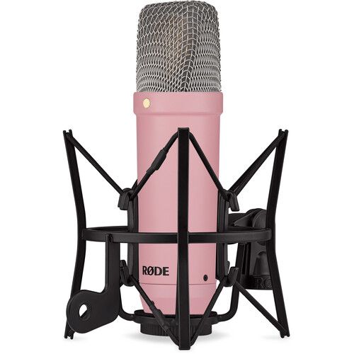 로데 RODE NT1 Signature Series Large-Diaphragm Condenser Microphone (Pink)