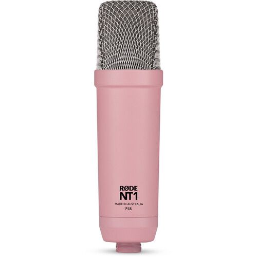 로데 RODE NT1 Signature Series Large-Diaphragm Condenser Microphone (Pink)