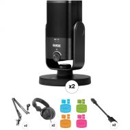 RODE NT-USB Mini 2-Person Podcast Recording Kit