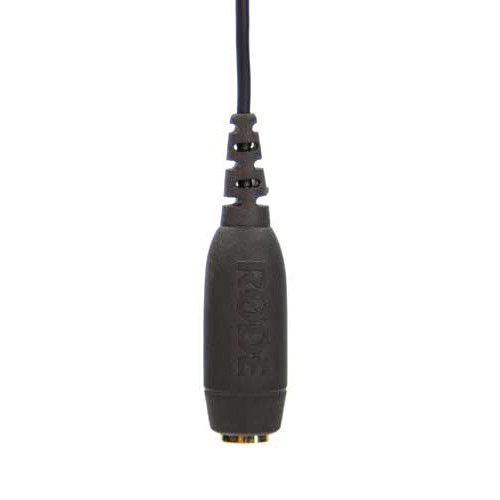로데 RODE SC4 3.5mm TRS Female to 3.5mm Right-Angle TRRS Male Adapter Cable for Smartphones
