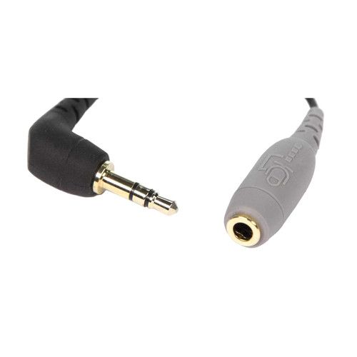 로데 RODE SC3 3.5mm TRRS Female to 3.5mm Right-Angle TRS Male Adapter Cable