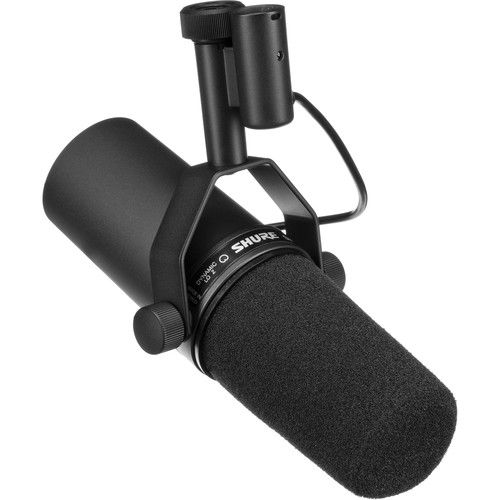 로데 RODE RODECaster Pro II 2-Person Podcasting Kit with SM7B Mics, Broadcast Arms, and Headphones