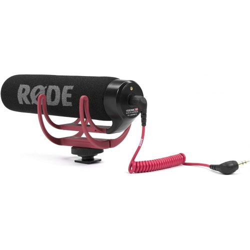 로데 Rode VideoMic Go, Light Weight On-Camera Microphone (VMGO) - Bundle