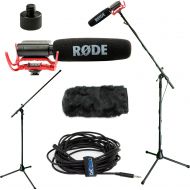 [아마존베스트]RODE VideoMic Studio Boom Kit with windmuff- VM, windmuff, Boom Stand, Adapter, 25 Cable