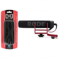 Rode Video Mic Go Lightweight On-Camera Microphone w Stereo Extension Cable