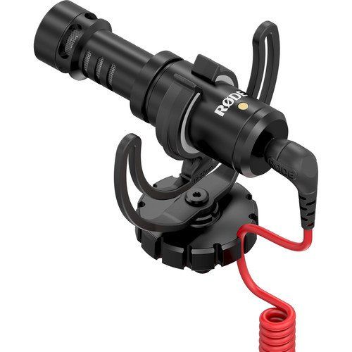 로데 Rode VideoMicro Camera Microphone with Focus Video Light and Bracket