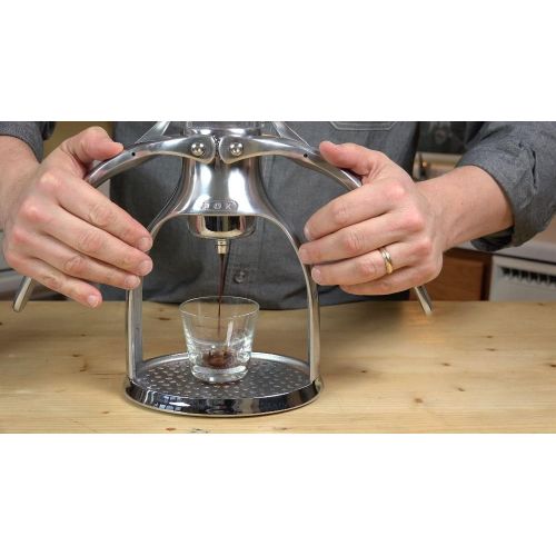  Rok Manual Espresso Maker Silver, One Size