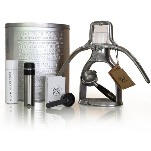  Rok Manual Espresso Maker Silver, One Size