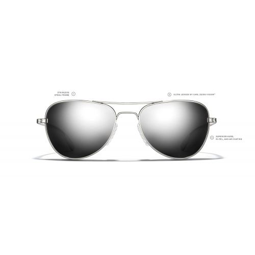  ROKA Falcon Alloy Sport Aviator Polarized & Non-Polarized Sunglasses for Men Women