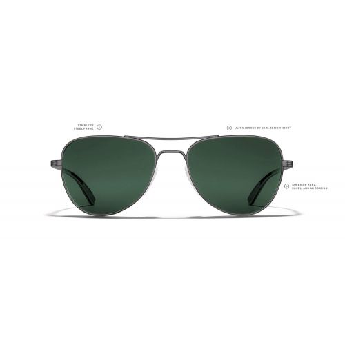  ROKA Falcon Alloy Sport Aviator Polarized & Non-Polarized Sunglasses for Men Women