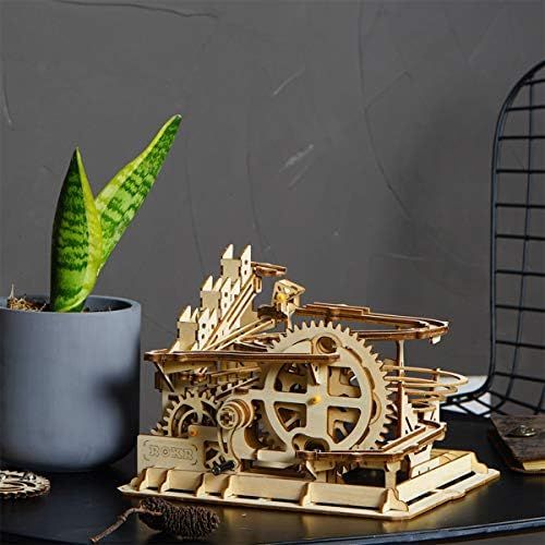 [아마존베스트]ROKR 3D Wooden Puzzle Adult Craft Model Building Set Mechanical Marble Run Games Home Decoration-Educational Toy for Christmas,Birthday Gift for Boys and Girls Age 14+(Magic Crush