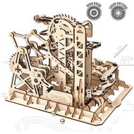 [아마존베스트]ROKR 3D Wooden Puzzle-Mechanical Model-Wooden Craft Kit-DIY Assembly Toy-Mechanical Gears Set-Brain Teaser Games-Best Gifts for Adults & Teens Age 14+(LG504-Tower Coaster)