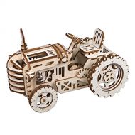 ROKR Wooden Mechanical Models-Adult Craft Set-3d Laser Cutting Puzzle -Brain Teaser Educational and Engineering Toy for Boyfriend,Son,Or Father When Christmas,New Year,Birthday(Tra