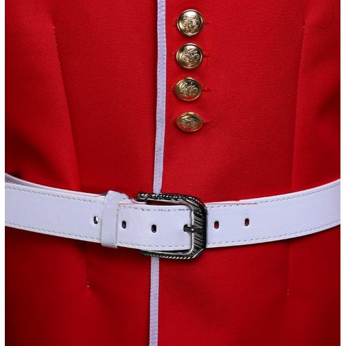  ROLECOS Mens British Royal Guard Soldier Fancy Dress Medieval Performing Costume