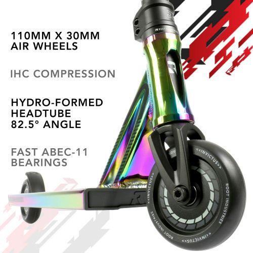  ROOT INDUSTRIES Invictus Complete Scooter - Stunt Scooters - Professional Scooter for Any Age Rider - Pro Scooters for Kids Pro Scooters for Adults - Pro Scooter Deck, Pro Scooter