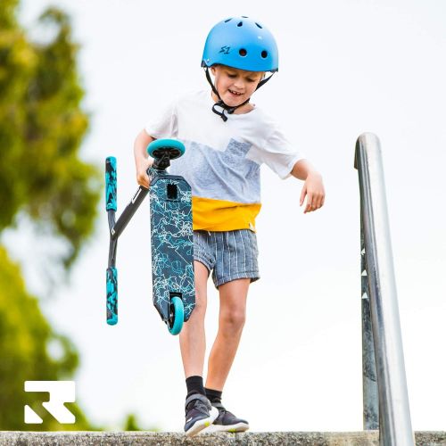  ROOT INDUSTRIES Type R Mini Professional Scooter - Pro Scooters for Small Kids - Short Scooter Deck and Handlebars, 110mm Pro Scooter Wheels - Awesome Colors - Ready 2 Ride Trick S