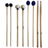 ROSS Drumheads ROSS Percussion Intermediate Drum Mallet Set:General Timpani, SD2 Drumsticks, Medium Keyboard Mallets, Xylophone Rubber Mallets