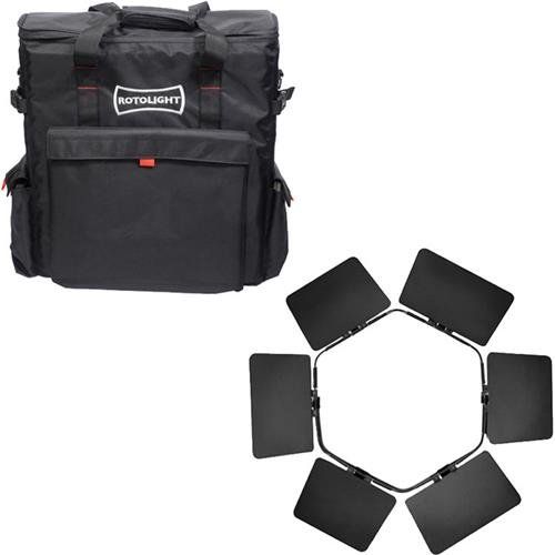  ROTOLIGHT Travel Kit with Softbag and Barndoors for Anova LED Light