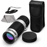 [아마존베스트]ROXANT High Definition Ultra-Light Mini Monocular Pocket Scope - Carrying case, Neck Strap and Cleaning Cloth are Included
