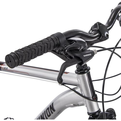  Royce Union RTT 26 Mens 21-Speed Mountain Bike, 22 Inch Aluminum Frame, Trigger Shift, Silver (76448)