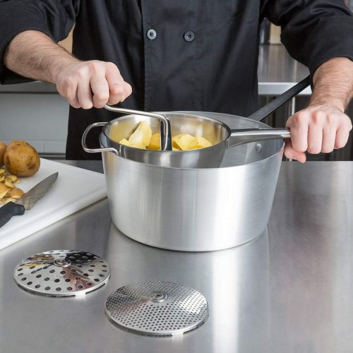  [아마존베스트]Rotary Food Mill with 4 milling Disks, 18/10 Stainless Steel Hand Crank Manual Grinder for Vegetable Mashed Potato Tomato Applesauce Dishwasher Safe by ROYDOM