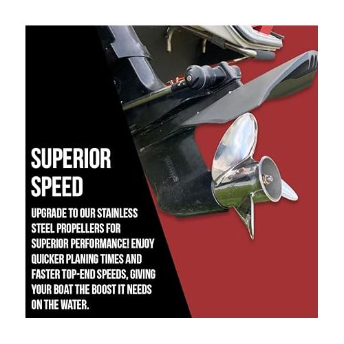  RPS Stainless Steel Prop Propeller 14 1/4 14.25 X 21 RH Alpha for Mercury Mercruiser Alpha One